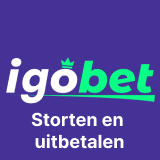 Igobet Storten en uitbetalen